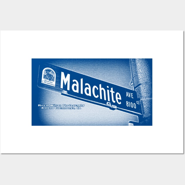 Malachite Avenue, Rancho Cucamonga, California by Mistah Wilson Wall Art by MistahWilson